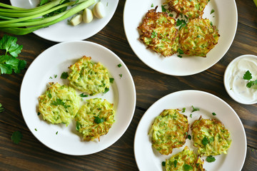 Zucchini fritters