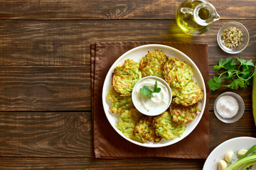 Zucchini fritters