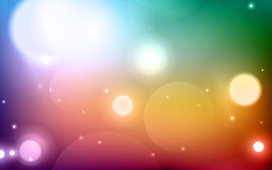 Abstract background with blurred circles