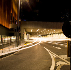 luci nella vita notturna  milanese