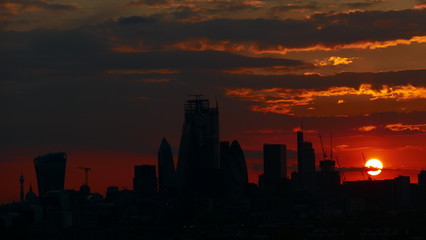 Obraz na płótnie Canvas London Skyline