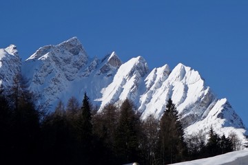 View of Alps, Dolomiti, Italy