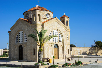 Fototapeta na wymiar Agios Georgios orthodox Chapel