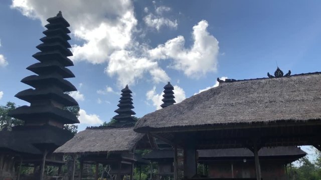 Taman Ayun Temple pagodas on The Bali. Henk Schulte Nordholt wrote in his book Negara Mengwi that Taman Ayun was renovated in 1750. The architect&rsquo;s name is given as Hobin Ho.