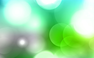 Naklejka premium Abstract background with blurred circles