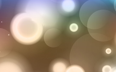 Abstract background with blurred circles