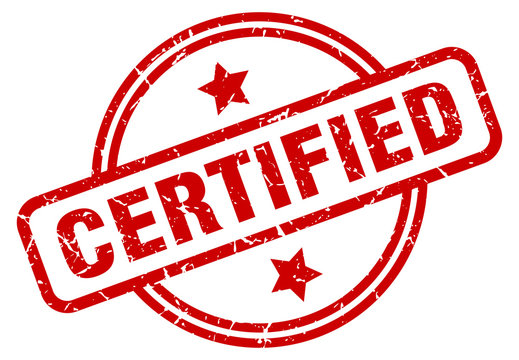 certified
