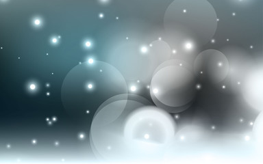 Abstract background with blurred circles