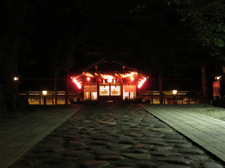 夜の神社