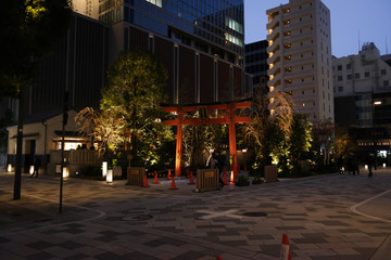 都心の神社