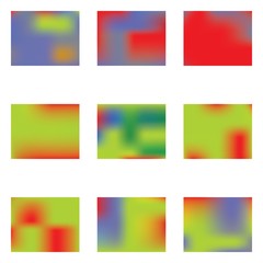 Obraz premium Colored abstract background picture.