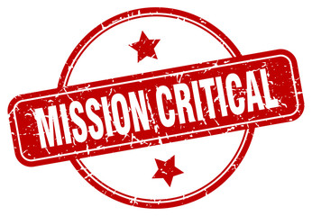 mission critical sign - obrazy, fototapety, plakaty