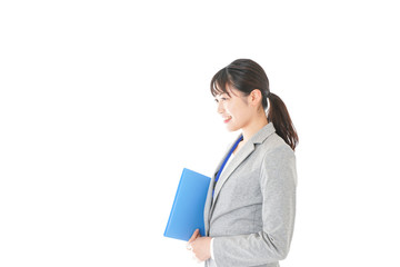 書類を持つビジネスウーマン