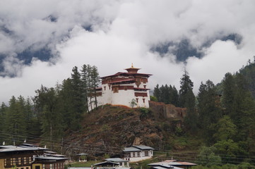 Fototapeta na wymiar Drukgyal Dzong, Bhutan