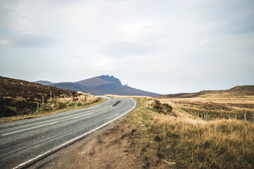 Road to the Old Man of Storr, Isle of Skye, Scotland
