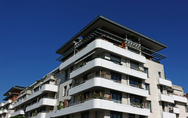 Obraz premium Immeuble urbain design et moderne