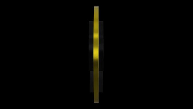 3D Non Ionizing Radiation Loop Alpha Channel