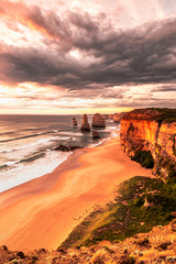 Atardecer en 12 Apóstoles, Australia.