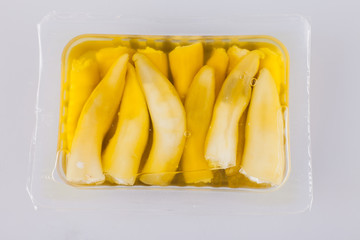 Canning Food Jars of Canned Vegetables Preserved in Glass Storage