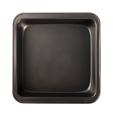 Baking tray with non-stick coating, top view