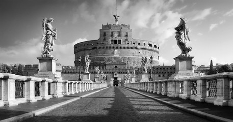 Castel Sant'Angelo from Ponte Sant'Angelo