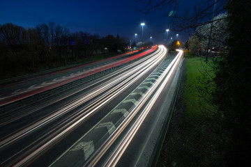 Highway Road Long Exposure