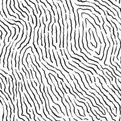 Fingerprint seamless background on square shape.