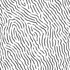 Fingerprint seamless background on square shape.