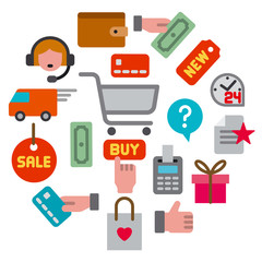 e-commerce shop icon