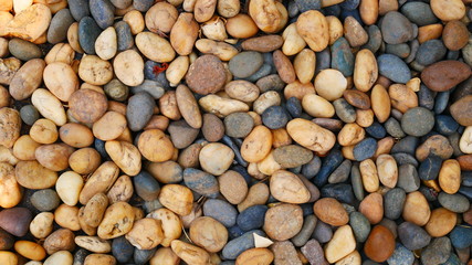smooth pebbles stone background