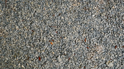 asphalt stone texture background, gray small stone texture