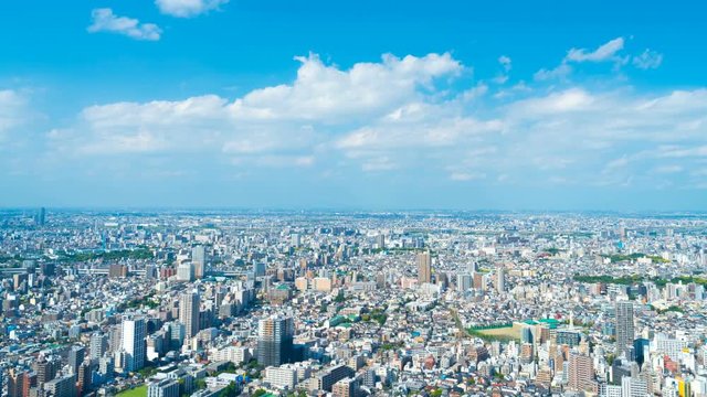東京風景　タイムラプス　2019年　春