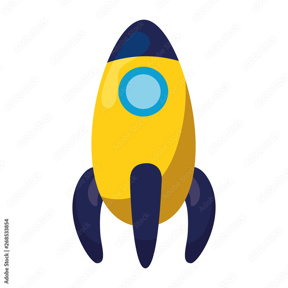 Canvas Prints rocket kids toy