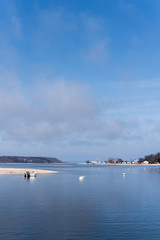 Harbor in the early morning