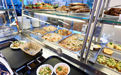 Public dining counter