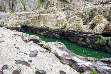 Devil's Canyon or Sheitan Dere on Arda River, Kardzhali Province, Bulgaria