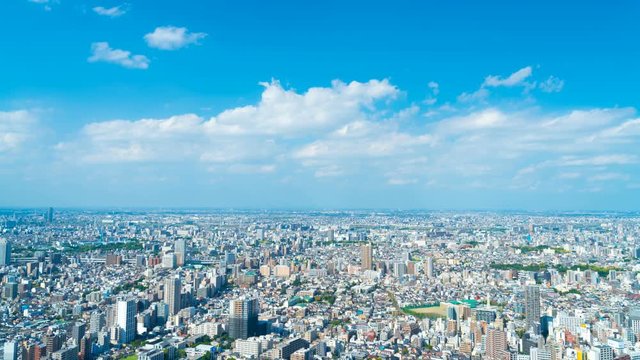 東京風景　タイムラプス　2019年　春
