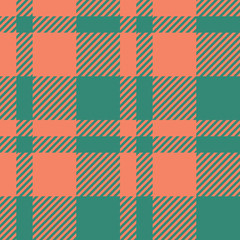Plaid or tartan vector is background or texture in many color