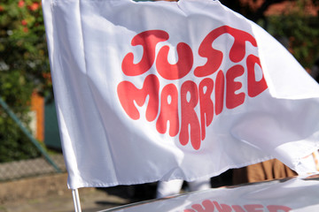 just married