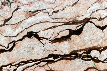 The texture of the stone. Macro photo