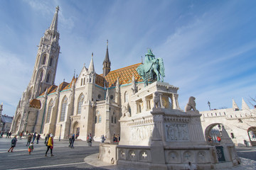Naklejka na ściany i meble Chiesa di San Mattia, Budapest 