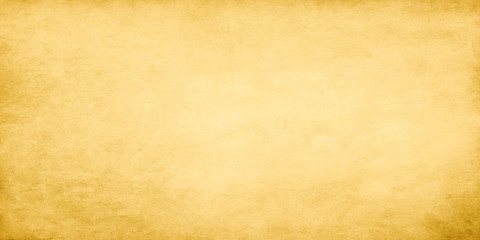 Fototapeta premium Gold wide grunge vintage paper.