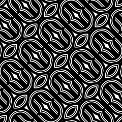 Design seamless monochrome interlaced pattern