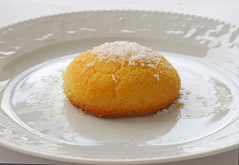 Sugar sweet in a white plate