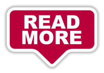red vector banner read more