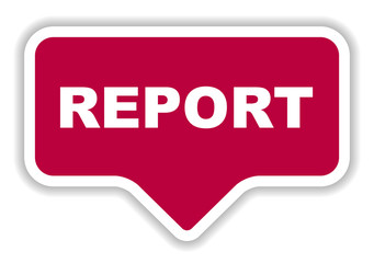 red vector banner report