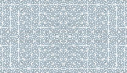 Fototapeta premium The geometric pattern with lines. Seamless vector background. White and blue texture. Graphic modern pattern. Simple lattice graphic design