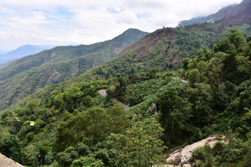Panoramic view of eastern ghats from Kodaikanal Hills
