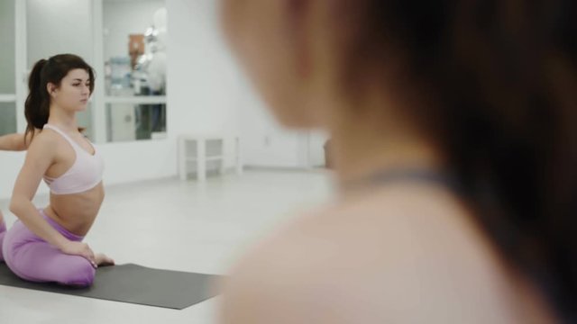 fitness concepts stretching, elements of yoga and tantra. set of muscles and joints of whole body