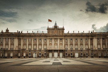 Fototapeta premium Madrid Royal Palace